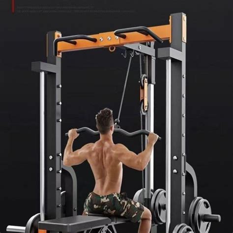 St Counter Balanced Smith Machine Squat Rack Household High And Low