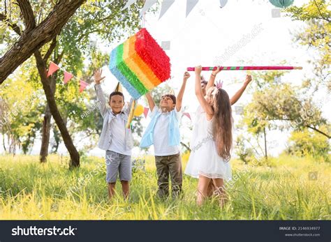 702 Kids Playing Pinata Images, Stock Photos & Vectors | Shutterstock