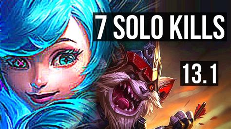 GWEN Vs KLED TOP 9 0 3 7 Solo Kills Legendary EUW Master 13 1