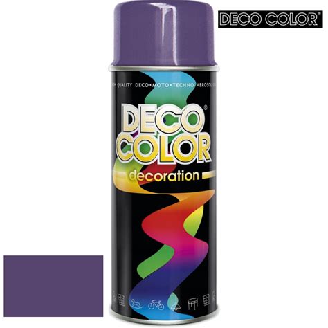 DECO COLOR FARBA SPRAY FIOLETOWY RAL 4005 POŁYSK 4005 Cena Opinie