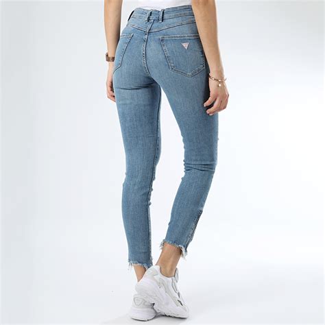 Guess Jean Skinny Femme W92A69 D3LE0 Bleu Denim