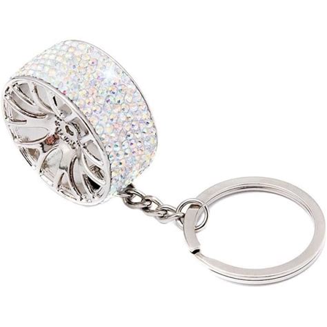 Porte Cl S Cr Atifs En Forme De Pneus Porte Cl S Bling Bling Dames