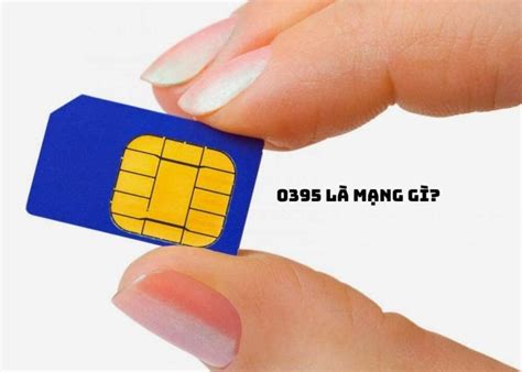 0395 là mạng gì Có nên sở hữu đầu sim di động 0395 không Thích chia Sẻ