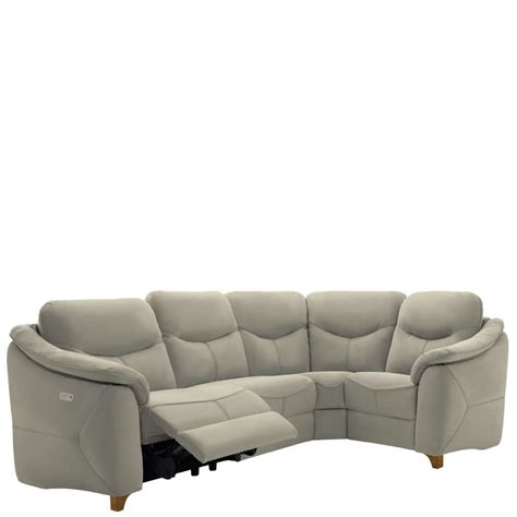 G Plan Jackson Leather Corner Sofa With Electric Recliner Francis Of Malvern