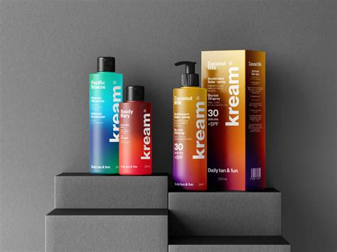 tan activators  kream packaging   world