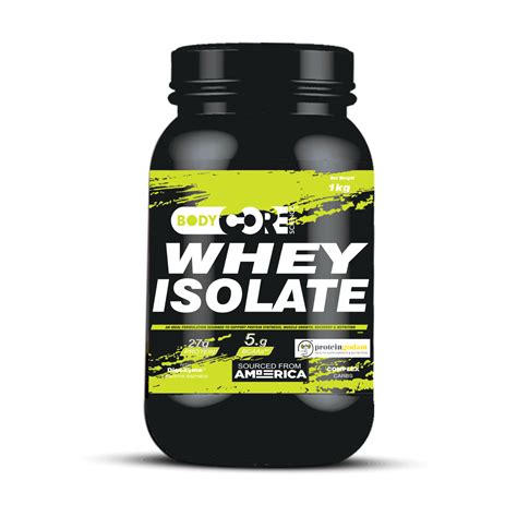 BCS Signature Isolate Whey 1Kg Shaker Body Core Science