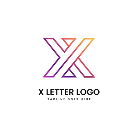 Dise O De Logotipo X Y Plantilla De Letras Creativas De Iconos X