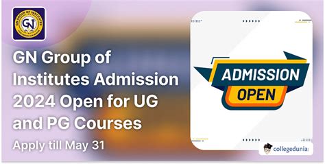 Gn Group Of Institutes Admission 2024 Open For Ug And Pg Courses Apply