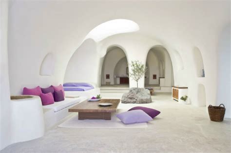 Stunning Hotel Interiors On The Island Of Santorini Greece Decoholic