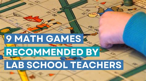 Math Games Recommended By Lab School Teachers The Robertson Program