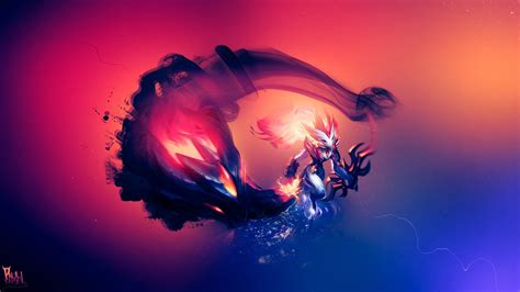 Shadowfire Kindred | Wallpapers & Fan Arts | League Of Legends | LoL Stats