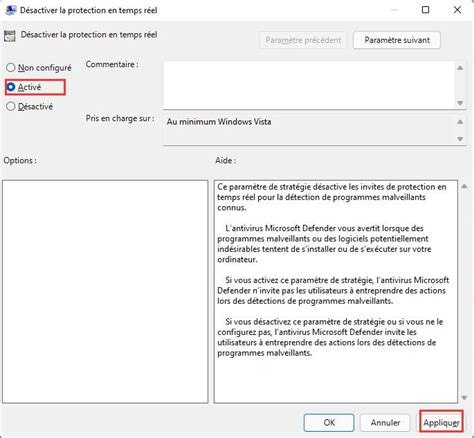 Comment Activer ou Désactiver Microsoft Defender dans Windows 11