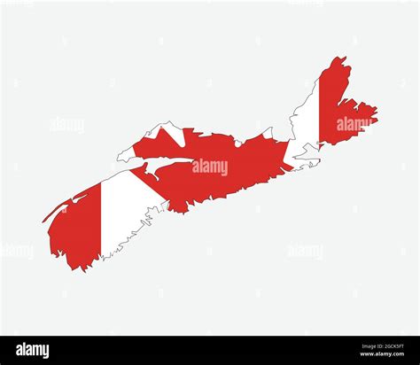 Nova Scotia Outline Vector Hi Res Stock Photography And Images Alamy