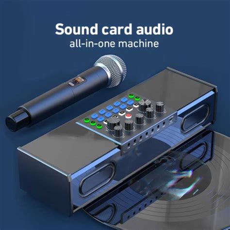 Jual Soundcard Speaker All In One Machine Sy Live Sound Card K