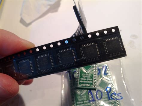 Ytmonterad Arduino Uno med TQFP32 adapter