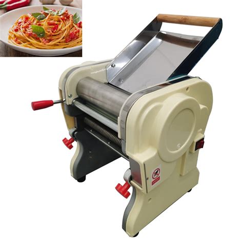 Intbuying Electric Pasta Press Maker Noodle Machine With Inch Round