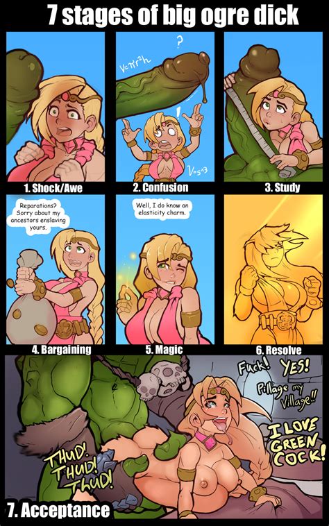 Rule 34 1boy 1girls 7 Stages Of Big Dick Big Breasts Big Penis Blonde Hair Cadence