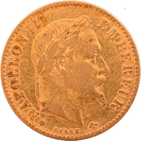 10 francs Napoléon III 1863 BB TB Parlons Monnaies