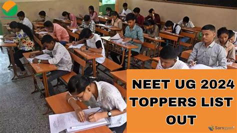 Neet Ug Toppers List Out Candidates Secure Rank Sarvgyan News