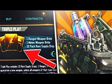 New Dlc Weapons Opening Triple Play Bundle On Black Ops Youtube