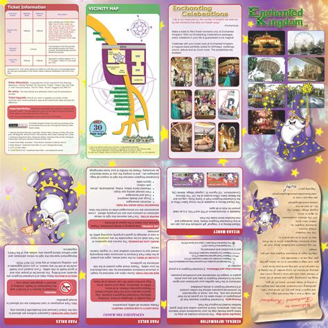 enchanted kingdom map