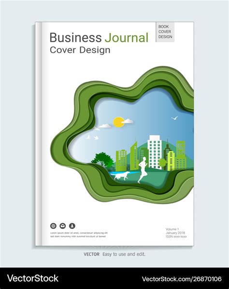 Journal Cover Design Template