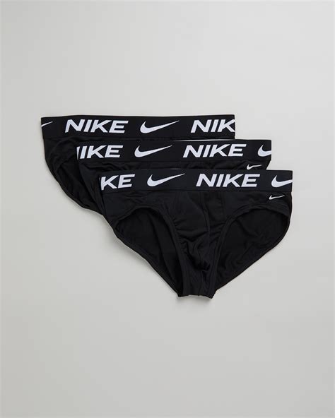 Nike Dri Fit Essential Micro Hip Briefs 3 Pack In Black For Men Lyst