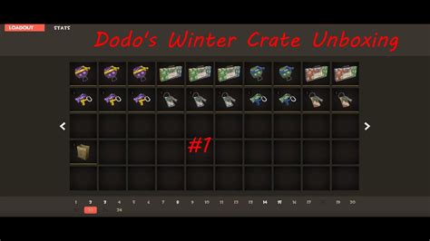 Tf2 Winter Crate Unboxing 1 Youtube