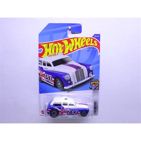 Jual Hot Wheels Cockney Cab Ii Biru Putih Mobil Balap Shopee Indonesia