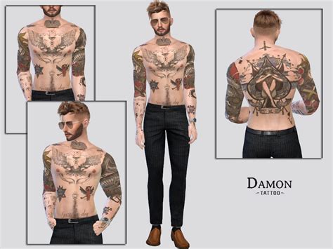 Update More Than 80 Sims 4 Male Tattoos Best In Coedo Vn