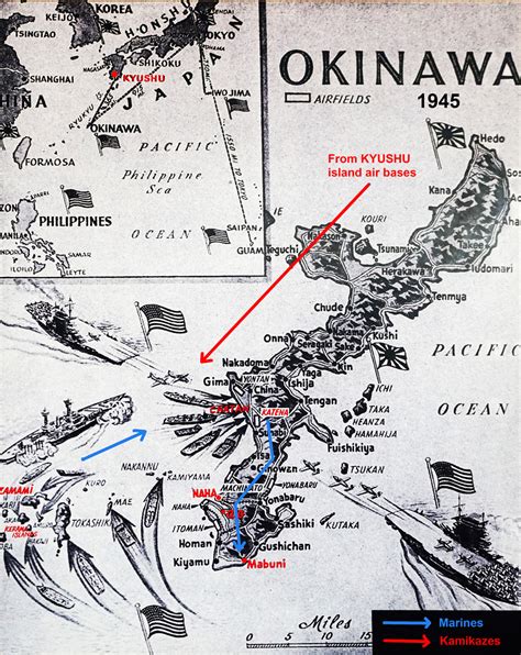 Okinawa Battlefield Map