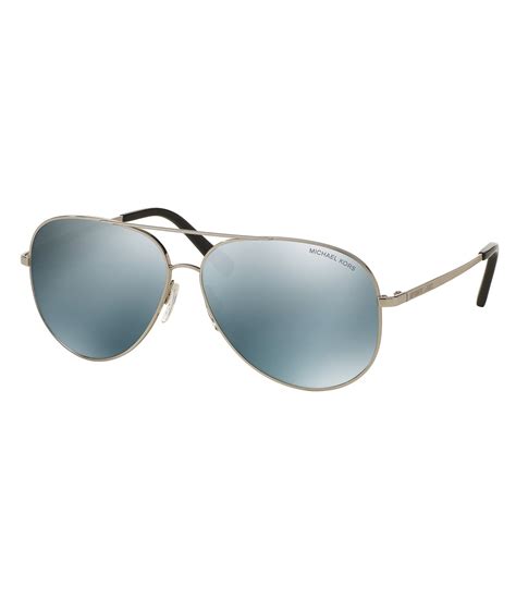 Michael Kors Mirrored Classic Pilot Sunglasses | Dillards