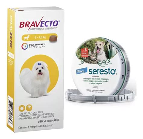 Pastilla Antiparasitario Para Garrapata MSD Bravecto 2 A 4 5kg Para