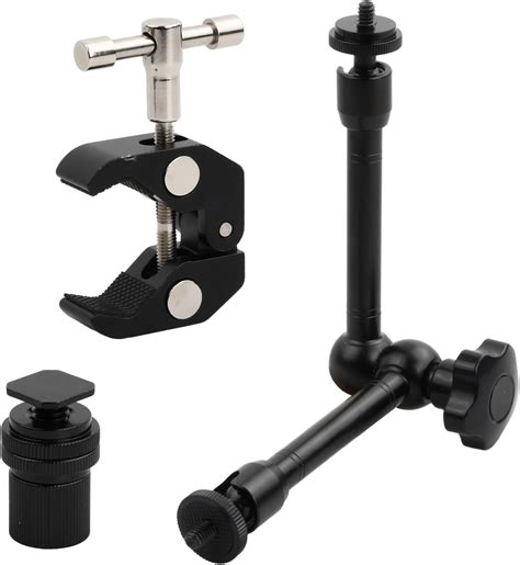 Suchoow Inch Articulating Magic Arm With Super Clamp Sturdy Mount