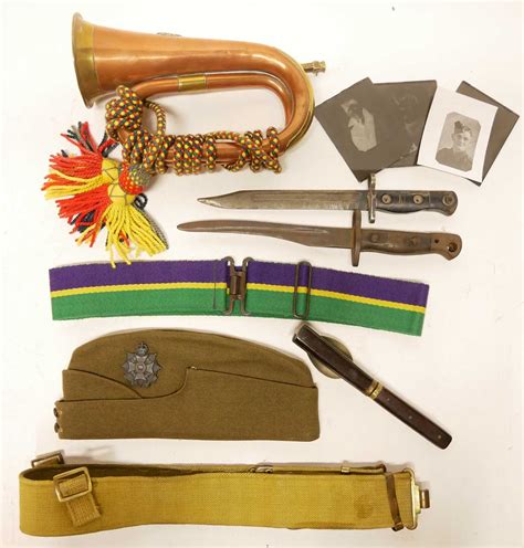 Lot 520 Collection Of British Militaria