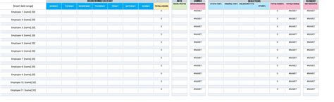 Free Pritntable Payroll Ledger Templates [Excel, PDF] Sample