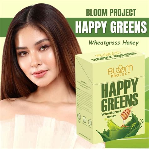 The Bloom Project Happy Greens 15 Sachets Lazada Ph