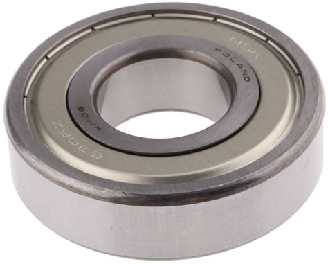 6306ZZ NSK | NSK 6306ZZ Single Row Deep Groove Ball Bearing- Both Sides ...
