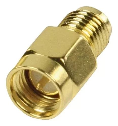 Conector Sma Macho A Sma Hembra Coaxial Conversor Adaptador MercadoLibre