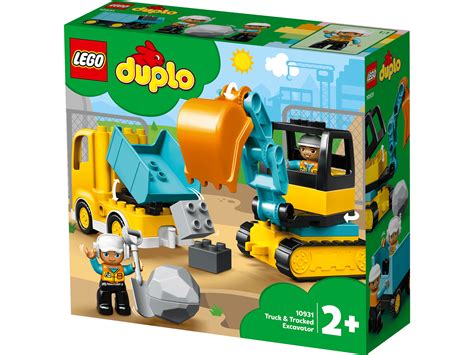 LEGO 10931 TRUCK & TRACKED EXCAVATOR