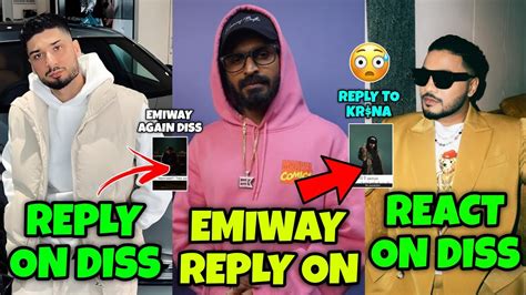 Emiway Reply Krsna Diss Krsna Refunds Reply Raftaar React On Emiway