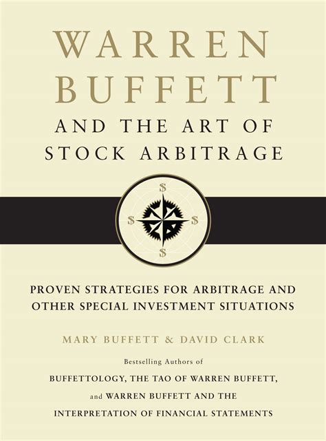 Warren Buffett And The Art Of Stock Arbitrage Book By Mary Buffett