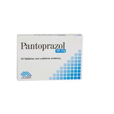 Pantoprazol 40mg X 10 Tabletas Colmed Farmadon La Farmacia De La