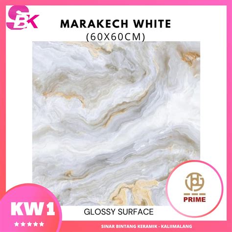 Jual Keramik Cutting X Marakech White Prime Shopee Indonesia