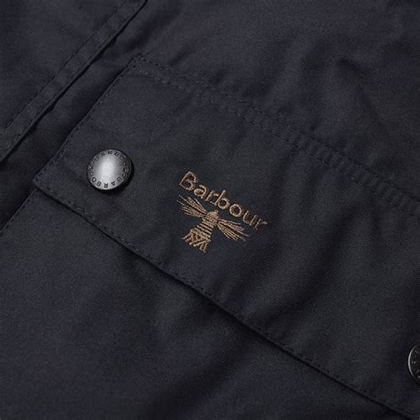 Barbour Stybarrow Wax Jacket Navy End