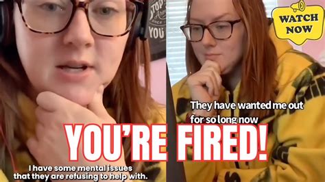 Tik Tok Er Records Her Getting Fired From Her Job Youtube