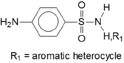 Chemical structure of sulfonamide antibiotics. | Download Scientific ...