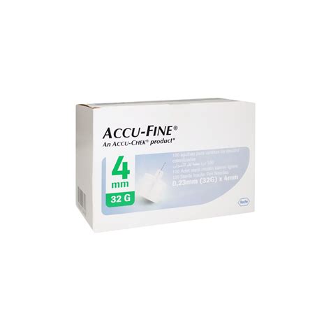 ACCU FINE STERILE INSULIN PEN NEEDLES 0 23MM 32G X4MM VIVAPharmacy