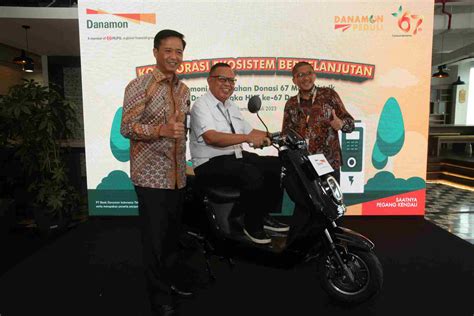 Danamon Mendonasikan Motor Listrik Radar Pekalongan Id