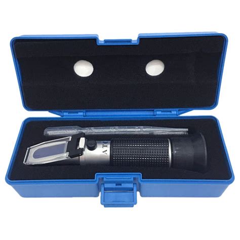 Buy Brix Refractometer With Atc Dual Scale Specific Gravity And Brix